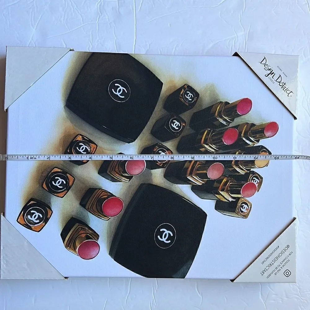 Design District Studio Chanel Makeup Wall Hanging Print